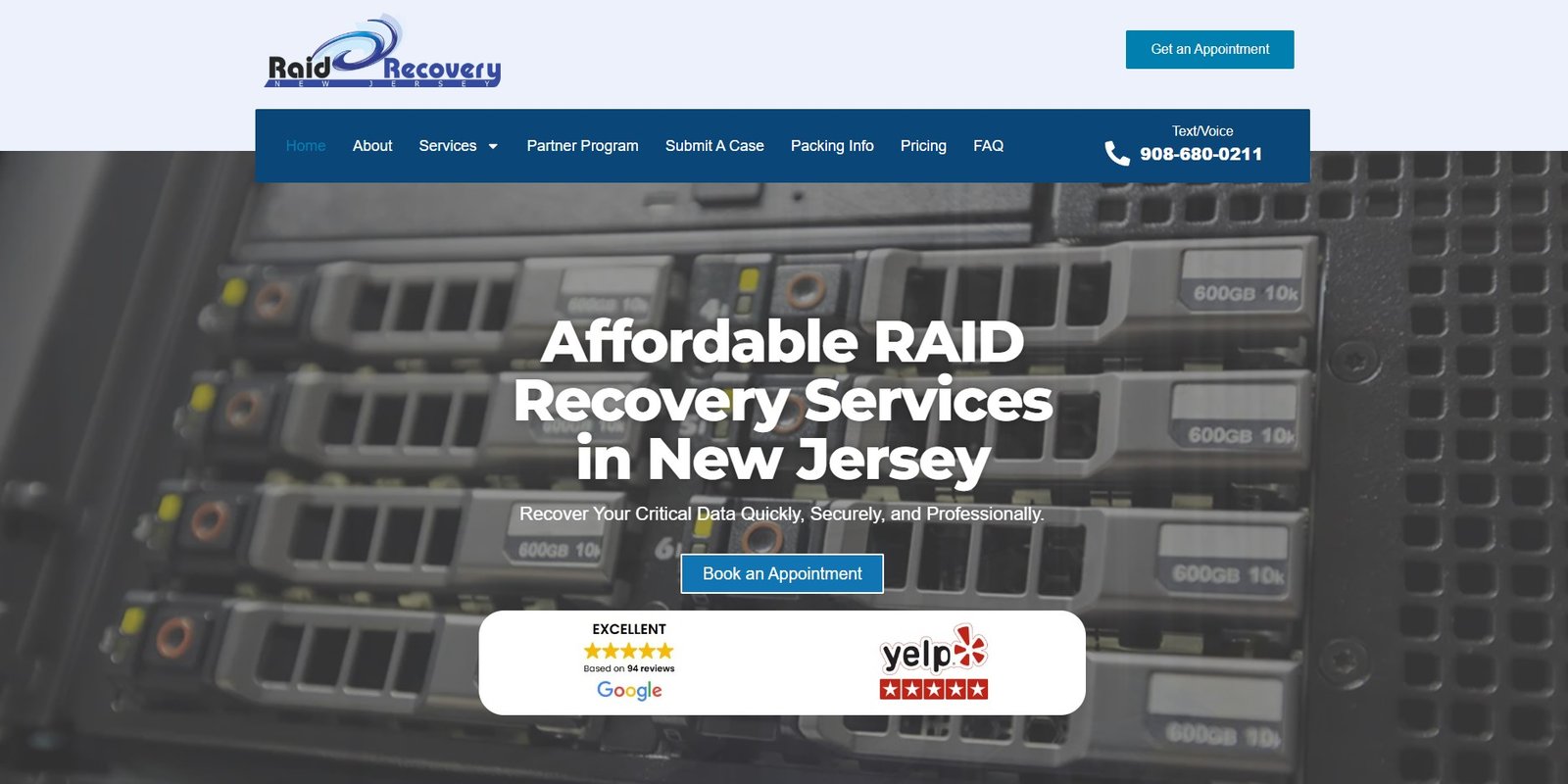 Raid recovery after
